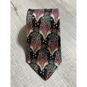 Fendi Tie Men’s Roma Floral Pattern All Silk Made I’m USA